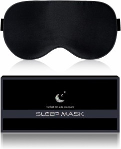[送料無料]アイマスク 睡眠用 シルクアイマスク 天然シルク製 夏用 通気性 圧迫感なし 眼罩 遮光
