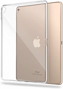 iPad Pro 9.7 インチ クリアケース、Asgens 透明シリコンケース 柔軟なソフト TPU 耐衝撃タブレットコンピュータケース iPad Pro 9.7 イ