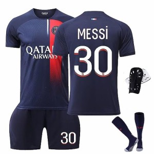 Orose サッカー ユニフォーム No.10 Neymar ネイマール No.7ムバッペ No.30メッシ ジュニア 23-24 パリ サンジェルマン ホーム パリ・