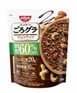 日清シスコ ごろグラ 糖質60%オフ チョコナッツ 350g×6袋