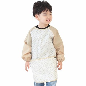 プリエ 子供用 キッズ ユニセ ックス 防水 絵画 スモック エプロン1歳-10歳用 (S-XXL size), Begie Star (12-XL)