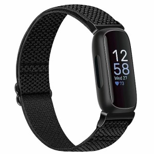 TumpCez ストレッチナイロンスマートウォッチベルトFitbit Inspire 3/Fitbit Inspire 2/Fitbit Inspire/Fitbit Inspire HR/Fitbit Ace 