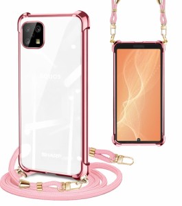 PAILAIMEN AQUOS sense4/Sense 5G ケース クリア ショルダー AQUOS sense4 lite スマホケース 耐衝撃 アクオスセンス 4 カバー SH-41A SH