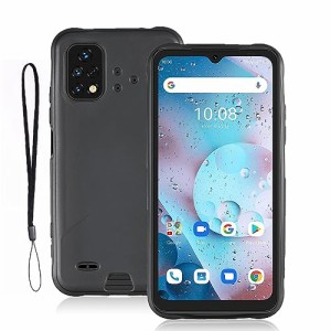 【 Antimam 】Umidigi Smartphones Bison GT2 5G/GT2 Pro 5G 用 ケース マットブラック［ 柔軟性 TPU素材］超軍用規格 耐衝撃 指紋防止 U