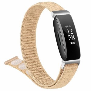 ベルト for Fitbit Inspire2 バンド Fitbit Inspire hr バンド Fitbit Inspire バンド交換バンド 交換ベルト, ソフトナイロンベルト柔ら