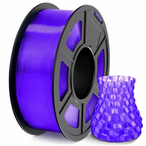 3D フィラメント PLA 1.75mm、 SUNLU 3Dプリンター ＆ 3Dペン用 3D フィラメント PLA、 高尺寸精度、高密度、寸法精度 +/- 0.02mm、1KG 