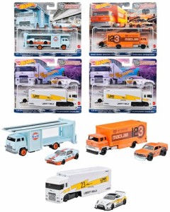 ホットウィール(Hot Wheels) 合金鋼 チームトランスポート アソート 【ミニカー2台組×4セット入り BOX販売】 【3才から】 986V-FLF56