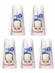 日本デキシー プラスチックコップ 透明 535ml 5個入×5個セット コールドドリンク向け プラカップ クリアカップ クリア―グラス