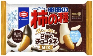 亀田製菓 亀田の柿の種2種のチョコタネMIX 73g×12袋