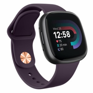 YGTBSR コンパチブル Fitbit Versa 4 バンド、Fitbit Versa 3 バンド、Fitbit Sense 2 バンド、Fitbit Sense バンド 防水性と 交換ベル