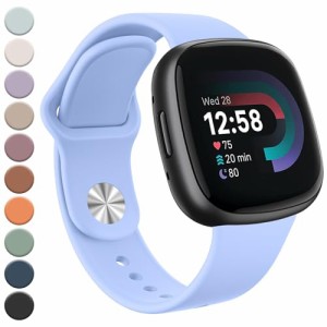 YGTBSR コンパチブル Fitbit Versa 4 バンド、Fitbit Versa 3 バンド、Fitbit Sense 2 バンド、Fitbit Sense バンド 防水性と 交換ベル