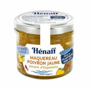 HENAFF（エナフ） 魚と野菜のスプレッド エスプレット唐辛子風味 90g (サバ ワイン おつまみ フランス産 ペアリング）