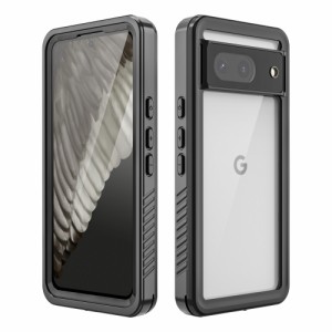 【Taosan】 Google Pixel 8 ケース 防水 IP68防水規格 指紋認証対応・Qi充電対応 防雪 防塵 ピクセル8 スマホケース ストラップホール付