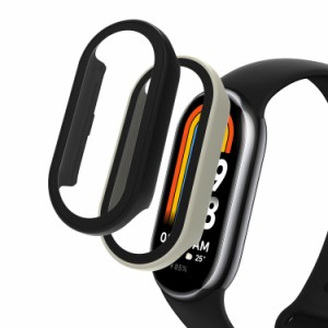 LanQii ケース Xiaomi Smart Band 8 対応/Xiaomi Mi Band 8 対応 ケース 【2個セット】 カバー Xiaomi Mi Band 8 スマートウォッチ 保護