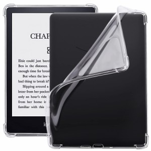 WALNEW kindle paperwhite カバー 6.8インチ ケース for Kindle Paperwhite 第11世代 ソフト 透明 TPU材質 衝撃吸収 軽量 kindle カバー(