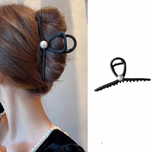 KISARG バンスクリップ しっかりとまる ヘアクリップ 大きめ 軽量 お洒落 可愛い シンプル 毛量多い方に お風呂 髪飾り 髪留め 大粒パー