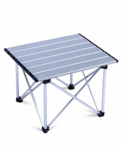 iClimb アウトドア テーブル 超軽量 折畳テーブル アルミ キャンプ テーブル ロールテーブル 耐荷重30kg bbq 登山 ツーリング ソロキャン