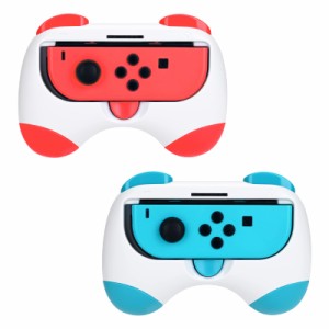 Dabozi ニンテンドースイッチ Switch/Switch OLEDジョイコングリップ セット有機ELモデル ジョイコン カバー Switch Joy-Con ハンドルグ