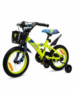 CYFIE 子供用自転車 14インチ/16インチ/18インチ 男の子 幼児用自転車 補助輪付 カゴ付 泥除け 子供自転車 3〜9歳 バランス感覚養成 子供