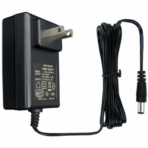 12V 2A 24W 1.8Mロング電源アダプター、AC DCスイッチングアダプター（入力100-240V、出力12ボルト2アンペア2000mA）、DC 12V 5.5x2.1mm