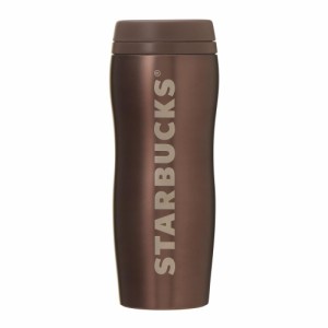 STARBUCKS スターバックス カーヴドステンレスボトルブラウン355ml スタバ タンブラー コーヒー プレゼント ギフト 水筒 2024 ブラウン 