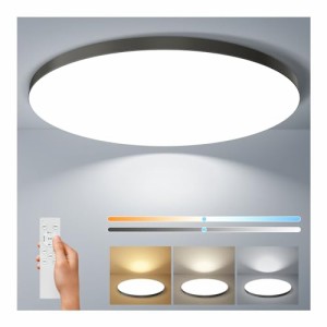 Coizabera LED シーリングライト 6畳 28W 調光調色 電気 蛍光灯 おしゃれ 天井照明器具 3600Lm 豆電球常夜灯付き 6畳〜8畳 Ceiling Light