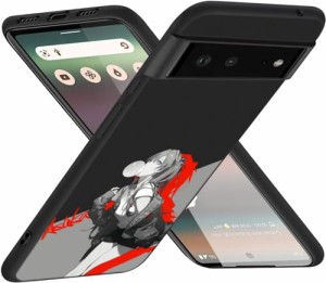 Google Pixel 6 a 用 ケース エヴァンゲリオン 惣流・アスカ・ラングレー キャラクター 可愛い おしゃれ アニメ 漫画 シリコン さら さら