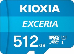 KIOXIA(キオクシア) 旧東芝メモリ microSD 512GB UHS-I Class10 (最大読出速度100MB/s) Nintendo Switch動作確認済 国内サポート 