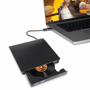 【ネット限定】外部付け D V D CDドライブ D V D/CD プレーヤー 動画再生 データ書き込み USB3.0 5Gbps 超高速 録画転送 Windows/Linux