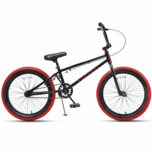 AVASTA Bacchus BMX自転車 18インチ フリースタイルBMXバイク スチール製 子供/初心者/ジュニア練習用 高炭素鋼フレーム アルミニウム合