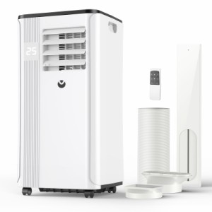 スポットクーラー 【2024最新型】移動式エア コン 工事不要 10畳 冷風 送風 除湿 10000BTU 静音 熱中症対策 家庭用 小型 屋内 おやすみモ