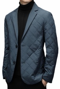 激安 ショート丈 3色 スーツ型中綿コート メンズ 父の日 無地 大きいサイズ カジュアル 中綿ダウンジャケット上着単品 スーツ中綿ジャケ