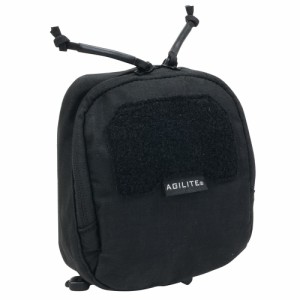 AGILITE ユーティリティポーチ GENERAL PURPOSE POUCH ミルスペックナイロン 500D CORDURA製 [ ブラック ][8167blk1sz]