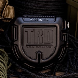ATWOOD ROPE 15mパラコード付 ロープディスペンサー TRD [ ブラック ][armtrdblk]