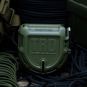 ATWOOD ROPE 15mパラコード付 ロープディスペンサー TRD [ オリーブドラブ ][armtrdod]