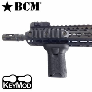 BCM バーティカルフォアグリップ KeyMod用 Vertical Grip 収納スペース付 [ ブラック ][bcmvgskmblk]