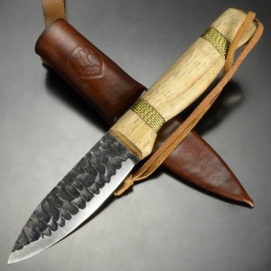 CONDOR Tool&Knife アウトドアナイフ Cavelore フルタング 革製シース付き CTK393543HC[bctk393543hcr]