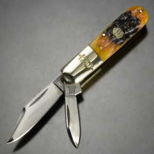 Rough Ryder 折りたたみナイフ Barlow Pocket Knife スタッグボーンハンドル  RR1806[brr1806r]