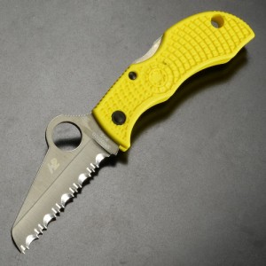 スパイダルコナイフ 大海神-1 h1鋼 spyderco knifeエンデューラパ