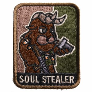 REPSGEAR ワッペン ドラブくん SOUL STEALER ベルクロ[j433855]