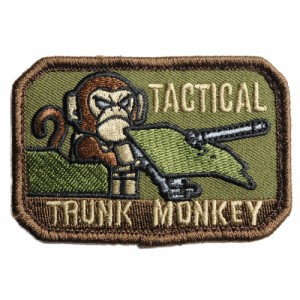 MIL-SPEC MONKEY パッチ Tactical Trunk Monkey ベルクロ付き [ フォレスト ][pa00001for]