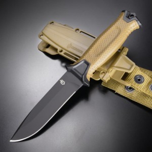 GERBER ハンティングナイフ Strongarm 直刃 シース付き [ コヨーテ ][ra00834]