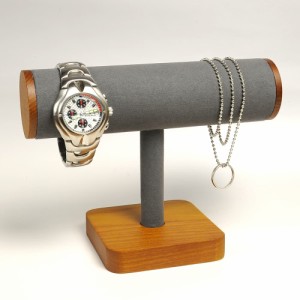 アクセサリースタンド 円筒型 腕時計スタンド ディスプレイ用品 [ ブラック ][ra02006]