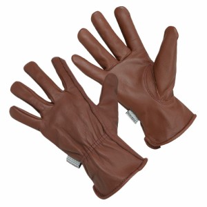 Barebones ガーデングローブ 作業手袋 クラシックワークグローブ 牛革製 [ コニャック / L/XLサイズ ][ra11313]