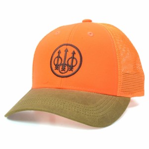 BERETTA タクティカルメッシュキャップ 帽子 メーカーロゴ刺繍入り ブレイズオレンジ BC641T15150850[ra18344]