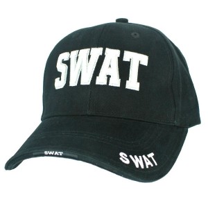 Rothco キャップ SWAT ブラック[ro9722]