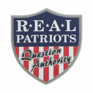 MAXPEDITION パッチ Real Patriots ベルクロ PVC製 [ フルカラー ][rpqac]