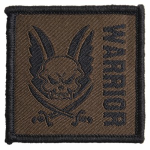 WARRIOR ASSAULT SYSTEMS パッチ ロゴマーク 正方形 ベルクロ [ ダークアース ][weopatchvde]