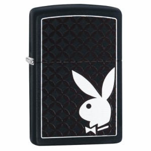 ZIPPO プレイボーイ ダイヤモンド柄 29578 マットブラック[z29578]