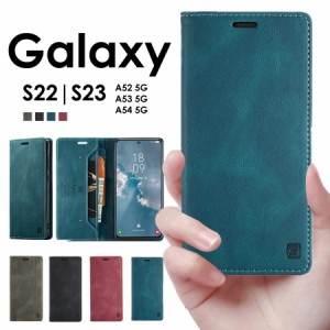 Galaxy S23 ケース 手帳型 Galaxy S22 ケース Galaxy A54 ケース 手帳型 おしゃれ シンプルGalaxy A52 5Gカバー Galaxy A53 手帳型ケース